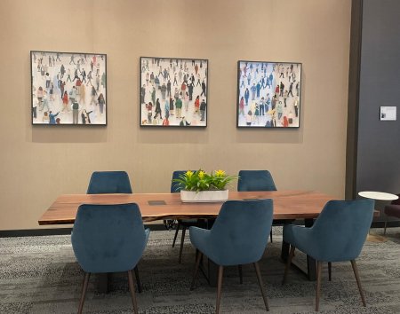 paintings commission for atlanta airport by steven marshall